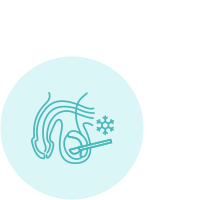 Congelación de muestras de biopsia testicular